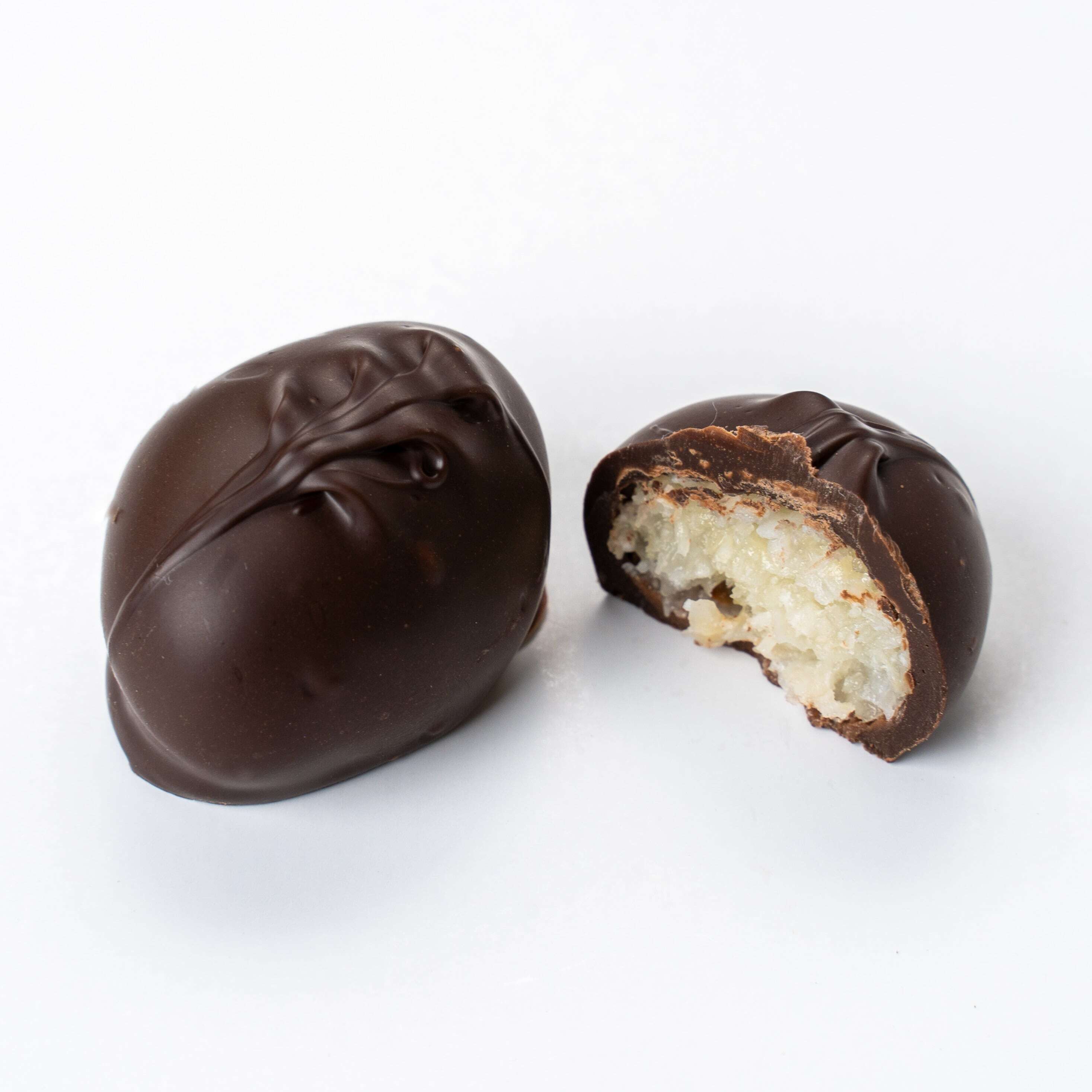 Dark Chocolate Coconut Log